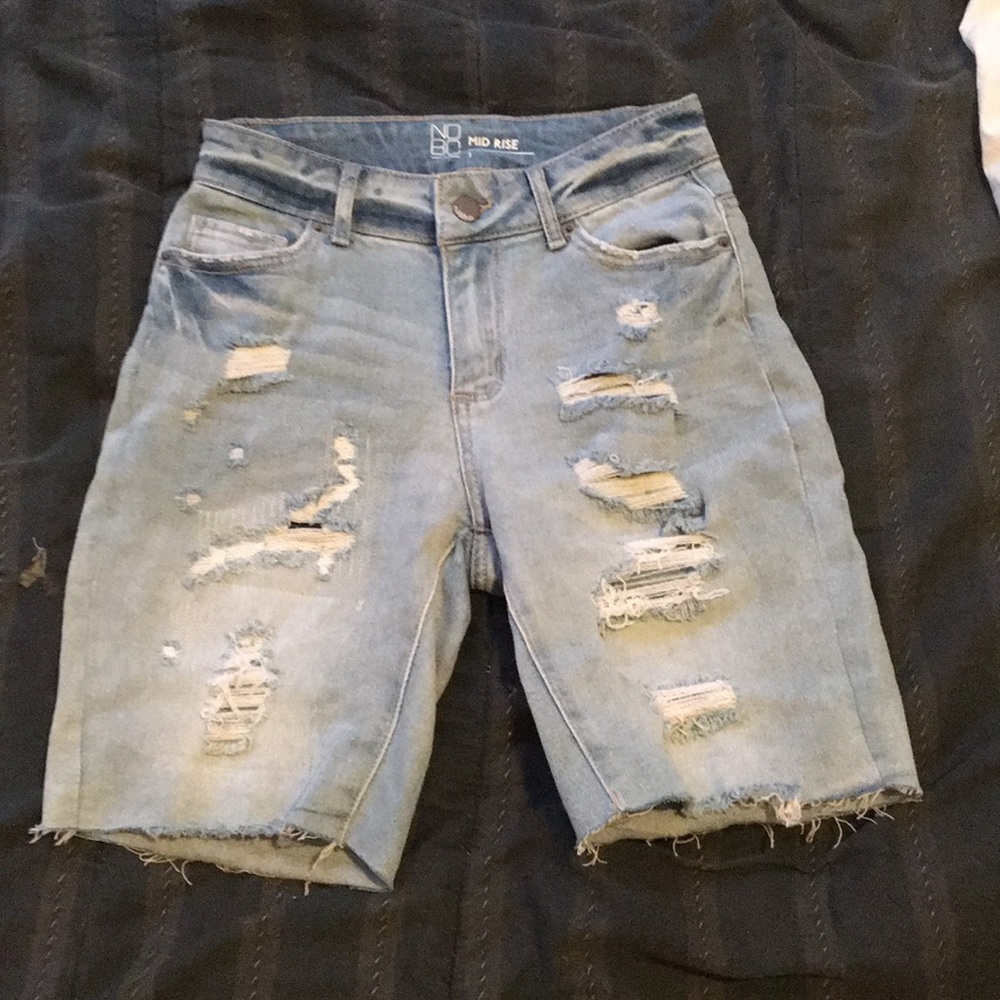 jean shorts